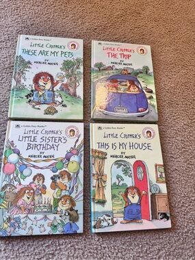 Little Critters Book Set - Mercer Mayer Collection in Assorted Colors (4-Pack)